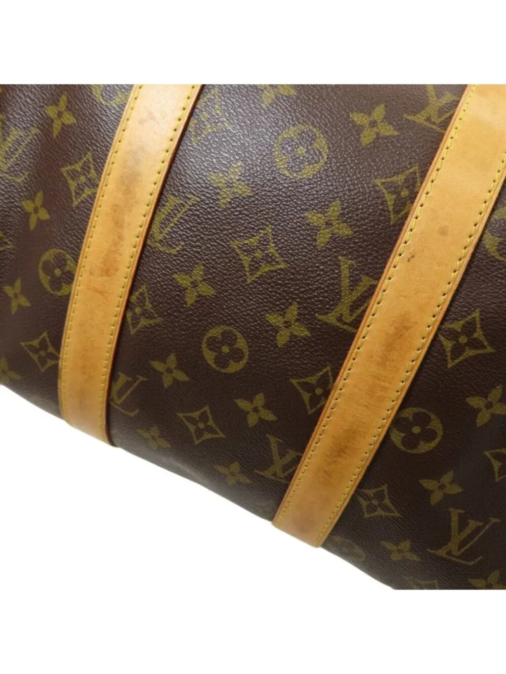 Louis Vuitton Keepall 45 Bandouliere Boston Bag Monogram Canvas
